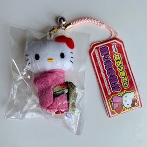 Hello Kitty stuffed charm from Japan